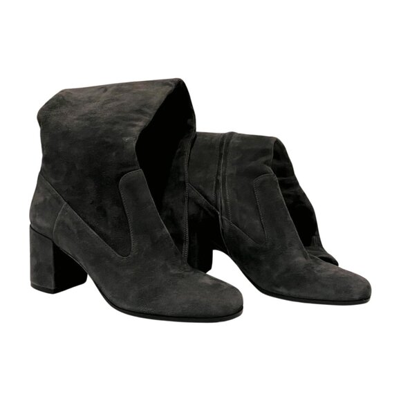 Vince grey suede, Knee high boots, Dark gray, Size 6M - Picture 2 of 10